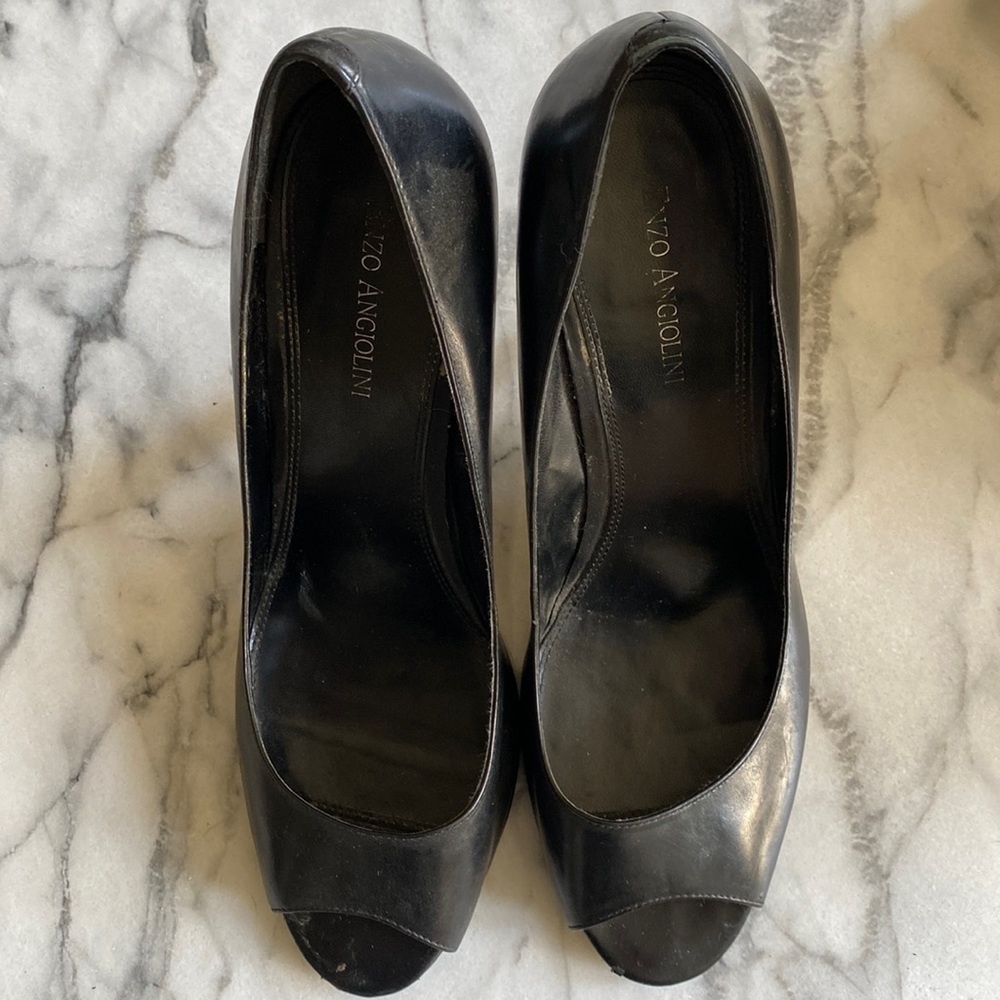 Enzo Angiolini Peep Toe Heels